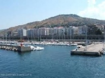 Veduta del porto di Reggio Calabria